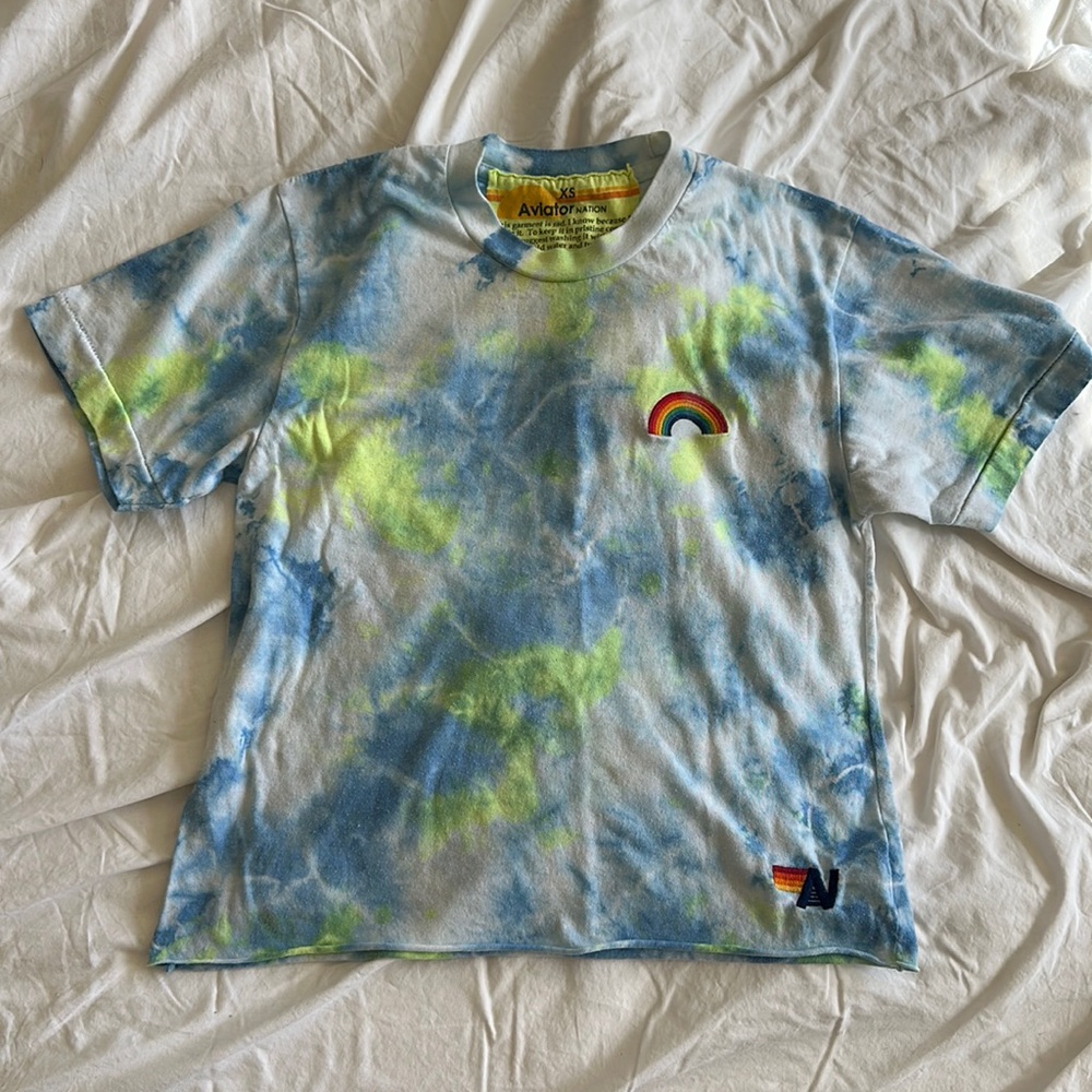 Aviator Nation tie dye tee